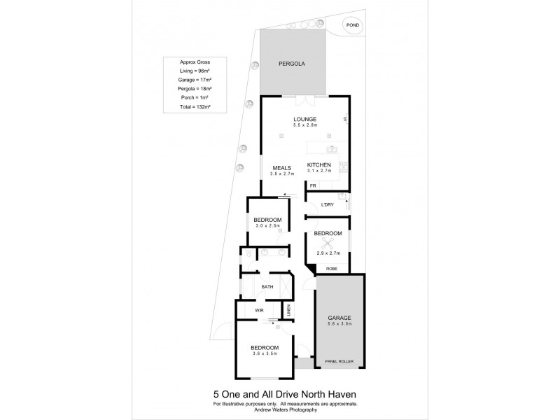 5 One And All Drive, North Haven SA 5018 Floorplan