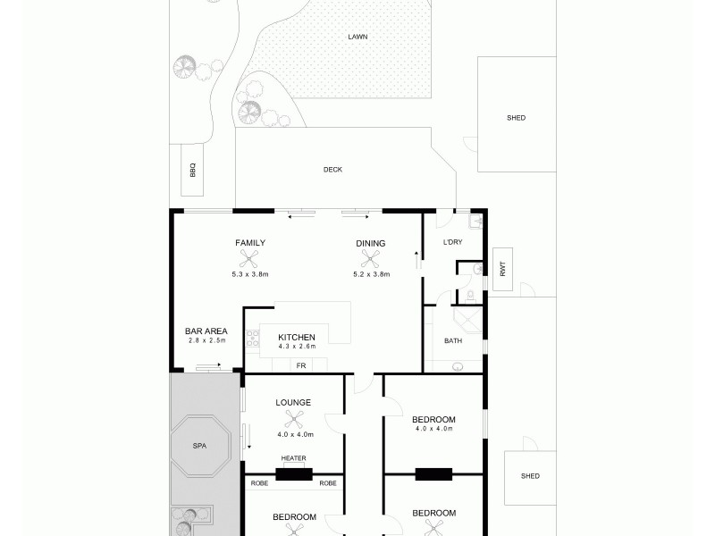 21 Darton Street, Birkenhead SA 5015 Floorplan