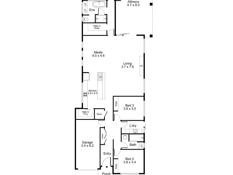 33 Phillip Street, West Croydon SA 5008 Floorplan