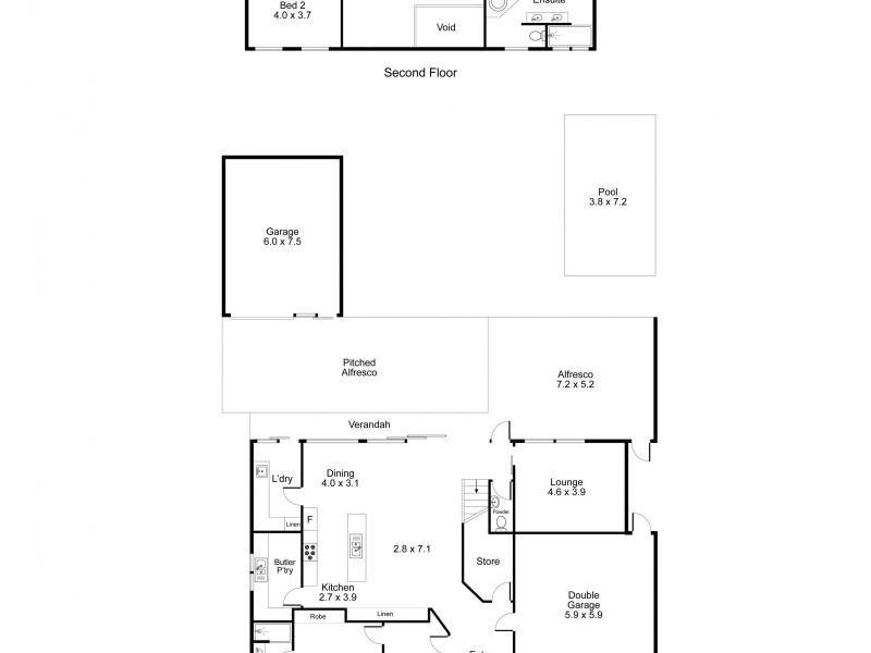 827 Military Road, North Haven SA 5018 Floorplan