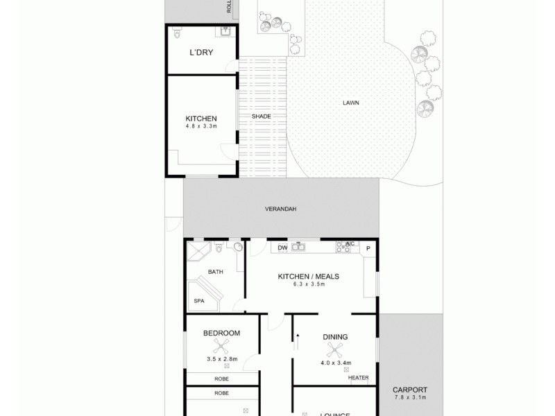 35 Darton Street, Birkenhead SA 5015 Floorplan