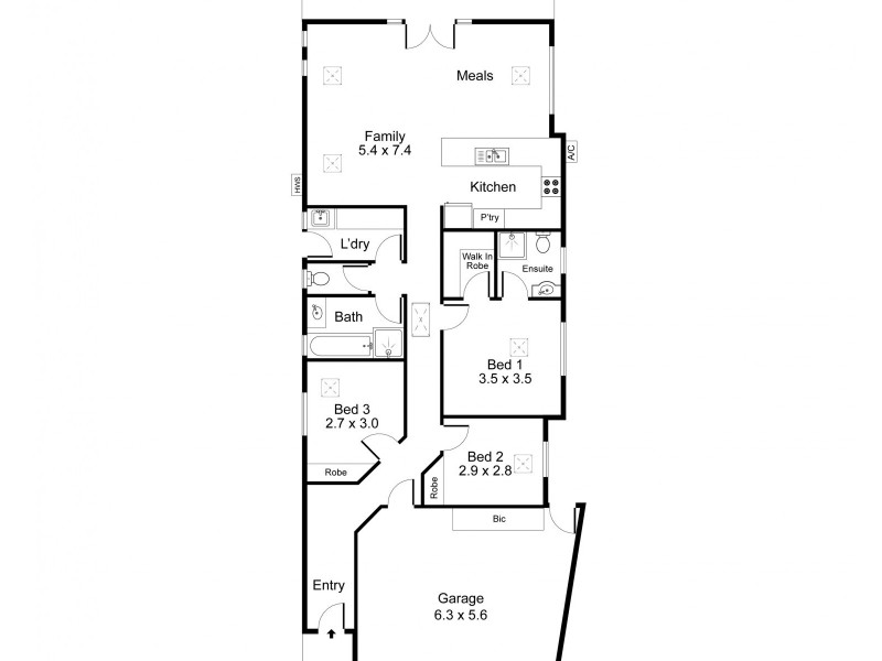52 Buccleuch Avenue, Findon SA 5023 Floorplan