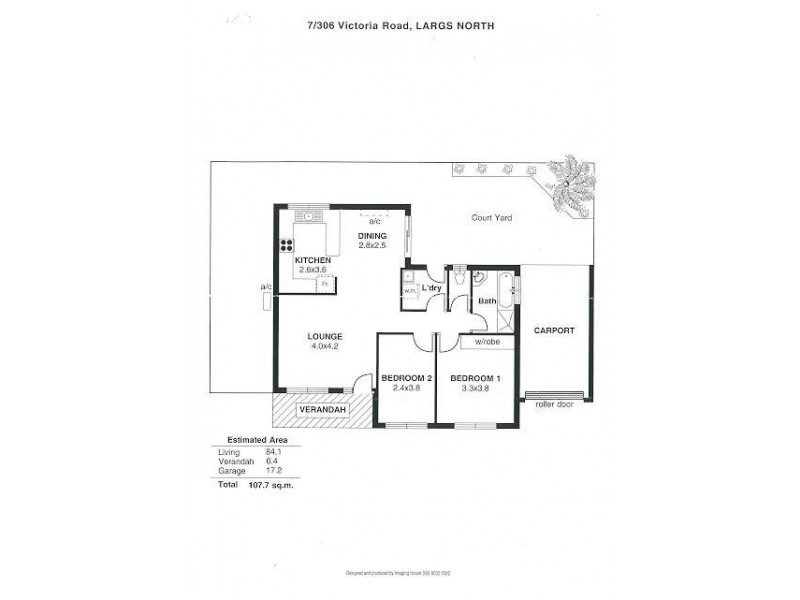7/306 Victoria Road, Largs North SA 5016 Floorplan