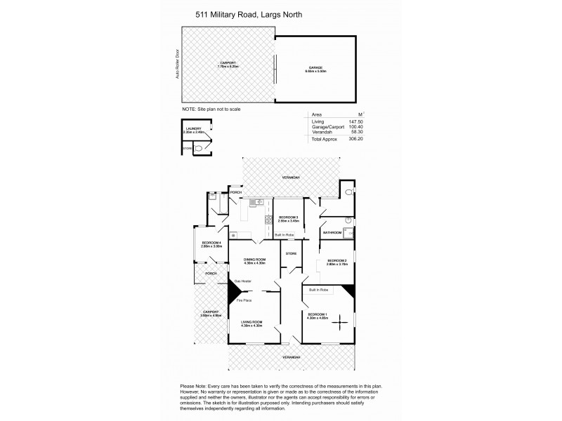 511 Military Road, Largs North SA 5016 Floorplan