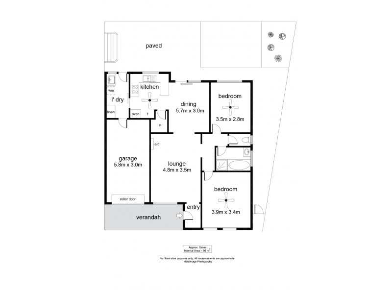 2/57 Pelham Street, Ethelton SA 5015 Floorplan
