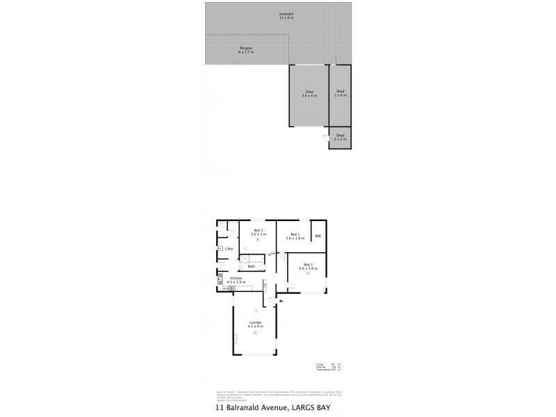 11 Balranald Street, Largs Bay SA 5016 Floorplan