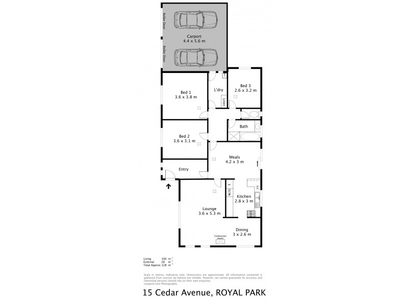15 Cedar Avenue, Royal Park SA 5014 Floorplan