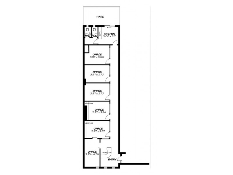 Suite 1 76-78 Osmond Terrace, Norwood SA 5067 Floorplan