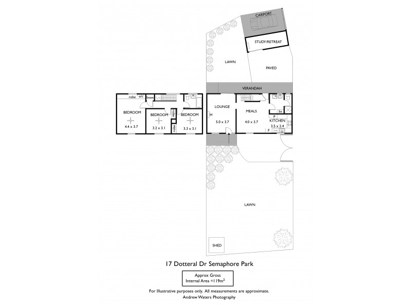 17 Dotterel Drive, Semaphore Park SA 5019 Floorplan