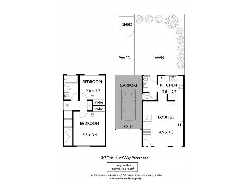 3/7 Tim Hunt Way, Peterhead SA 5016 Floorplan