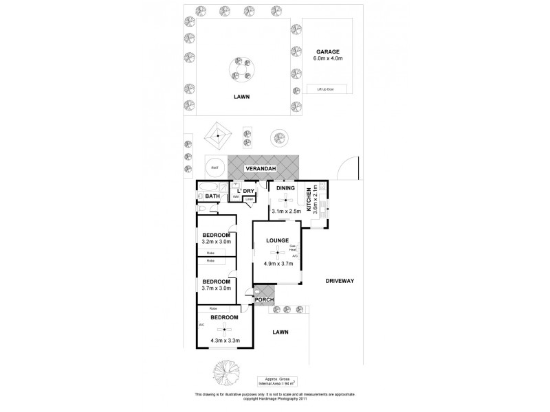 11 Sanderson Street, Peterhead SA 5016 Floorplan