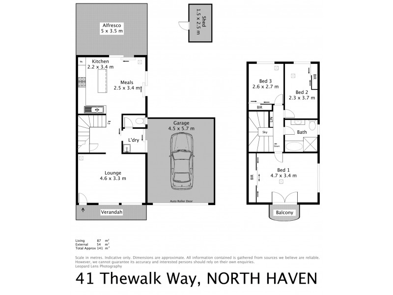 41 The Walkway, North Haven SA 5018 Floorplan