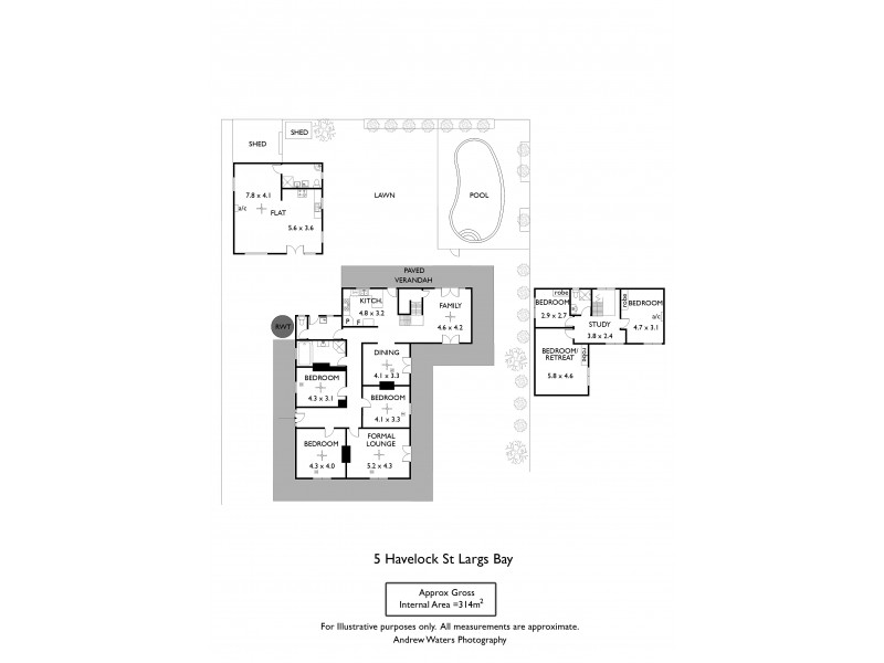 5 Havelock Street, Largs Bay SA 5016 Floorplan