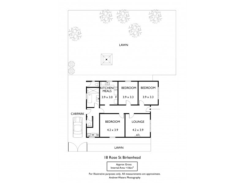 18 Rose Street, Birkenhead SA 5015 Floorplan