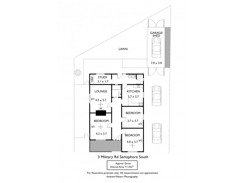 3 Military Road, Semaphore South SA 5019 Floorplan
