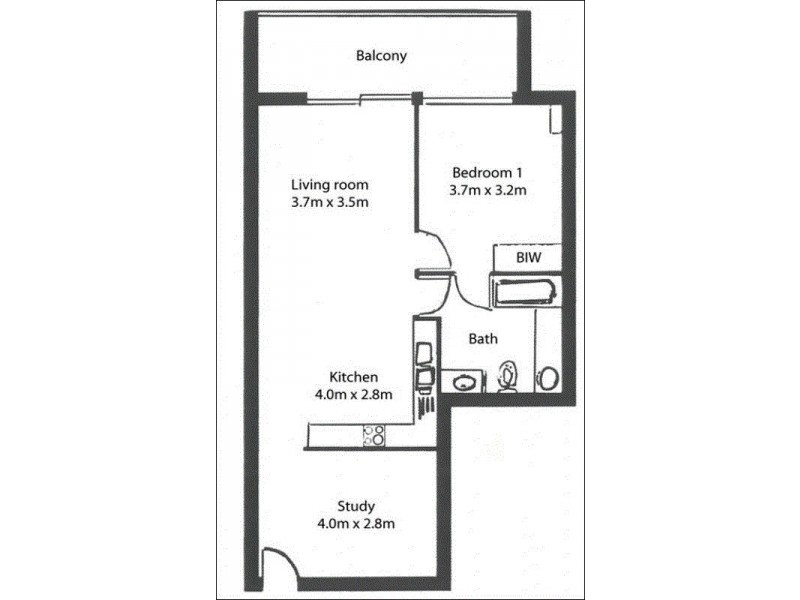 403/39 Grenfell Street, Adelaide SA 5000 Floorplan