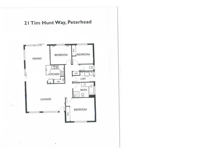 21 Tim Hunt Way, Peterhead SA 5016 Floorplan