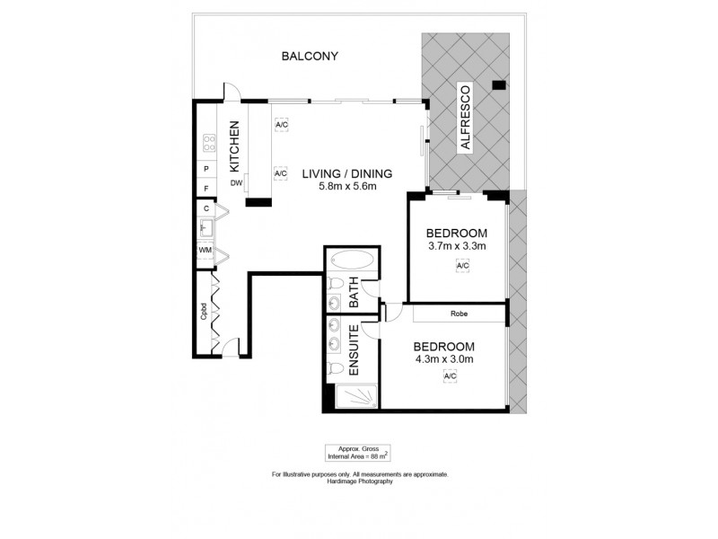 209 The Sails 16-18 Wirra Drive, Port Adelaide SA 5015 Floorplan