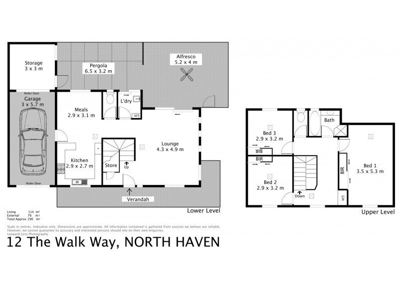 12 The Walkway, North Haven SA 5018 Floorplan