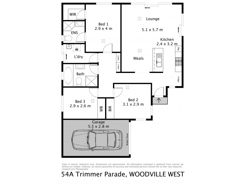 1 and 2/54 Trimmer Parade, Woodville West SA 5011 Floorplan