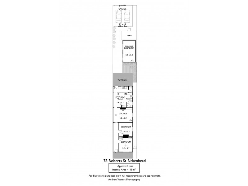 78 Roberts Street, Birkenhead SA 5015 Floorplan