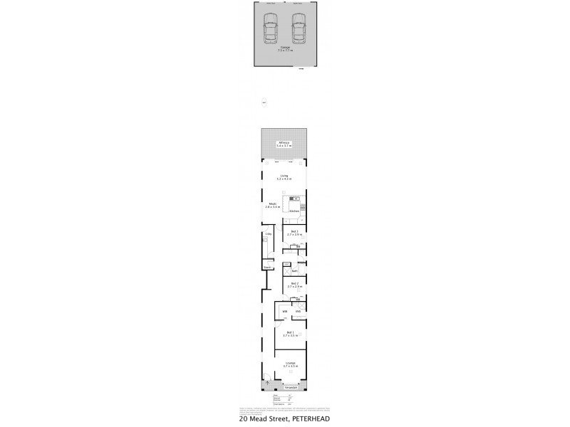 20 Mead Street, Birkenhead SA 5015 Floorplan
