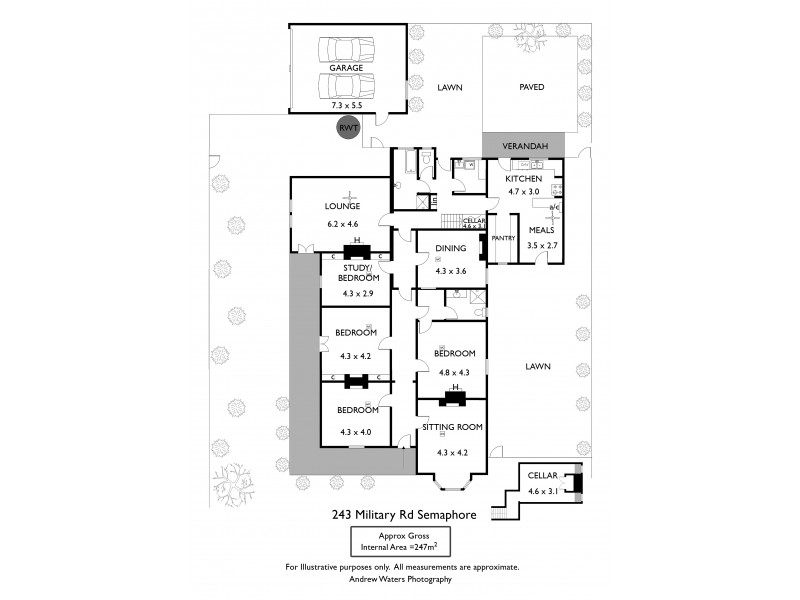 243 Military Road, Semaphore SA 5019 Floorplan