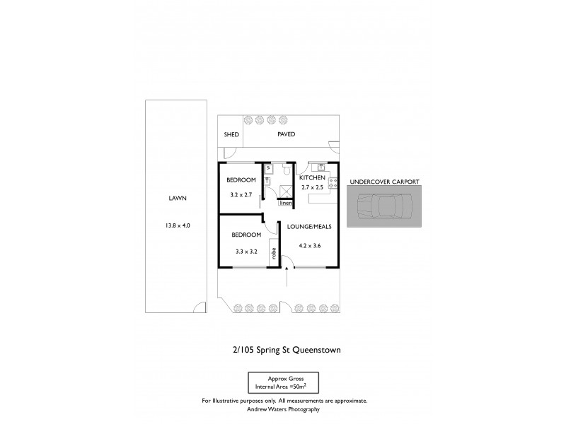 2/105 Spring Street, Queenstown SA 5014 Floorplan