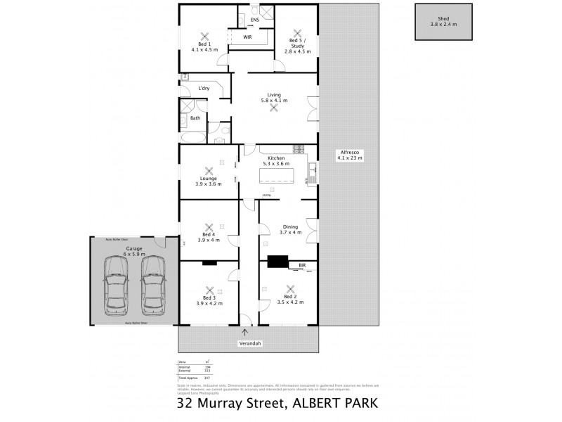 32 Murray Street, Albert Park SA 5014 Floorplan