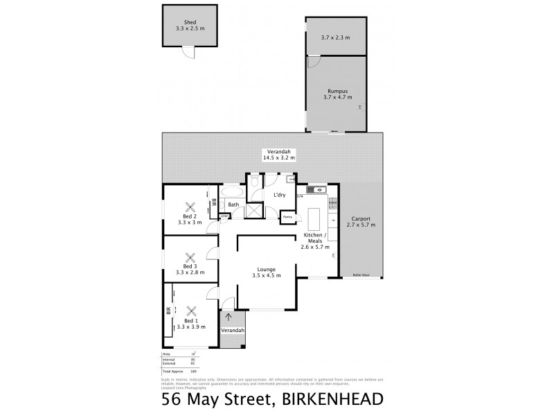 56 May Street, Birkenhead SA 5015 Floorplan