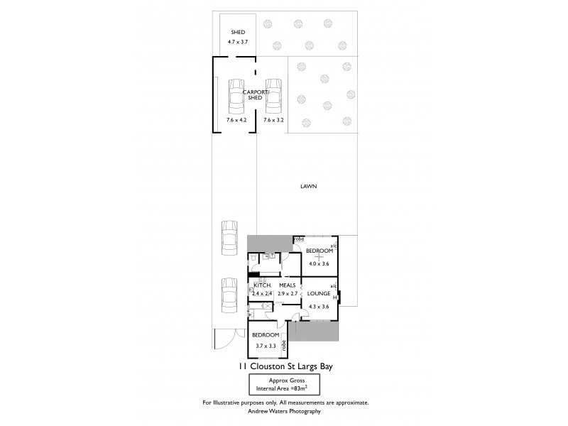 11 Clouston Street, Largs Bay SA 5016 Floorplan