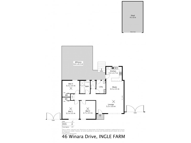 46 Winara Drive, Ingle Farm SA 5098 Floorplan