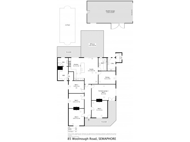 85 Woolnough Road, Semaphore SA 5019 Floorplan