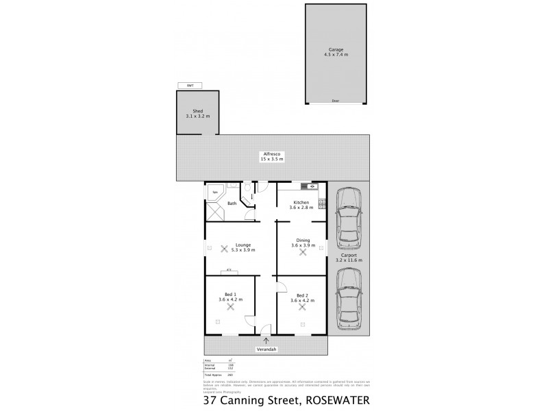 37 Canning Street, Rosewater SA 5013 Floorplan