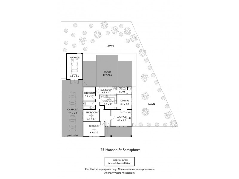 25 Hanson Street, Semaphore SA 5019 Floorplan
