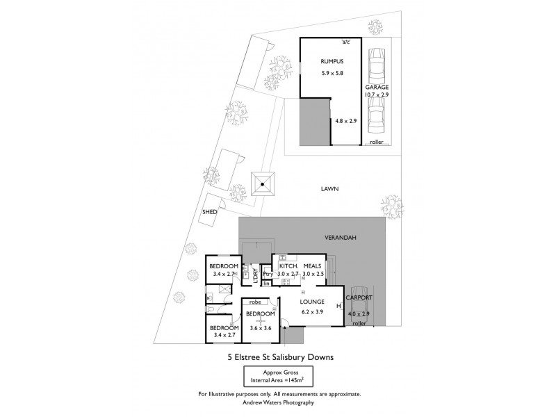 5 Elstree Street, Salisbury Downs SA 5108 Floorplan