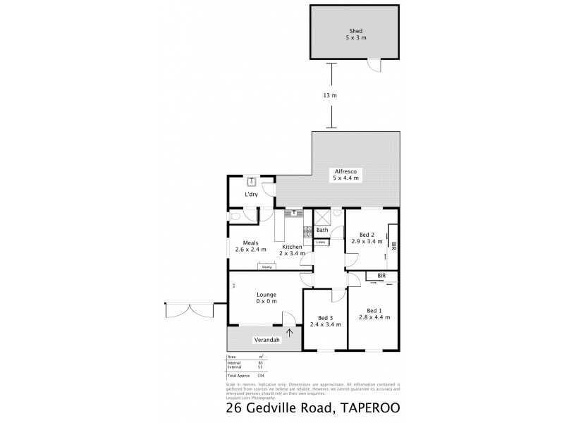 26 Gedville Road, Taperoo SA 5017 Floorplan