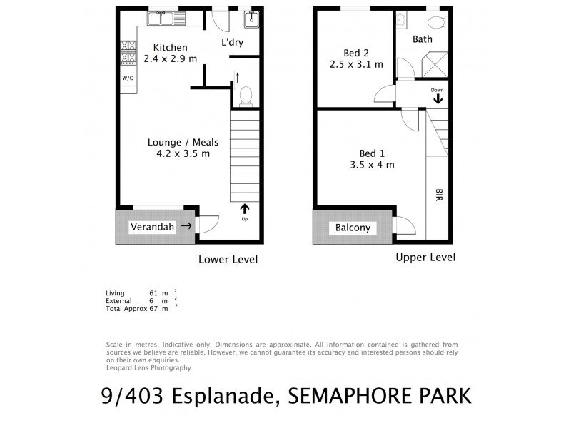9/403 Esplanade, Semaphore Park SA 5019 Floorplan