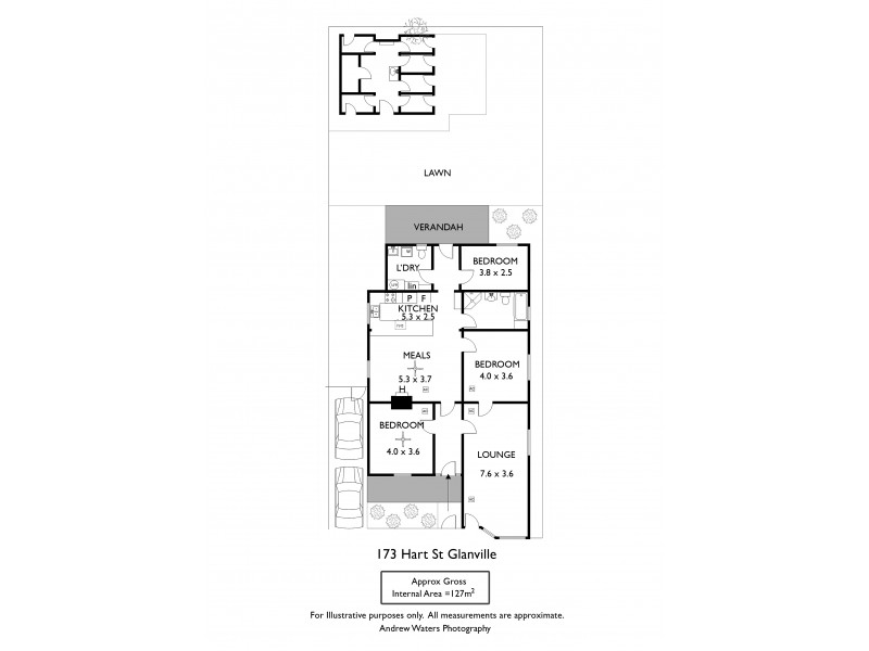 173 Hart Street, Glanville SA 5015 Floorplan