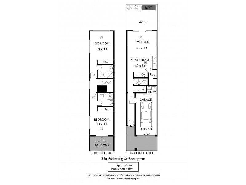 37A Pickering Street, Brompton SA 5007 Floorplan