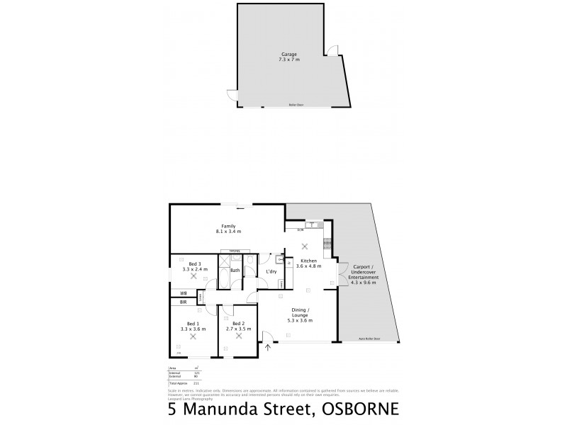 5 Manunda Street, Osborne SA 5017 Floorplan