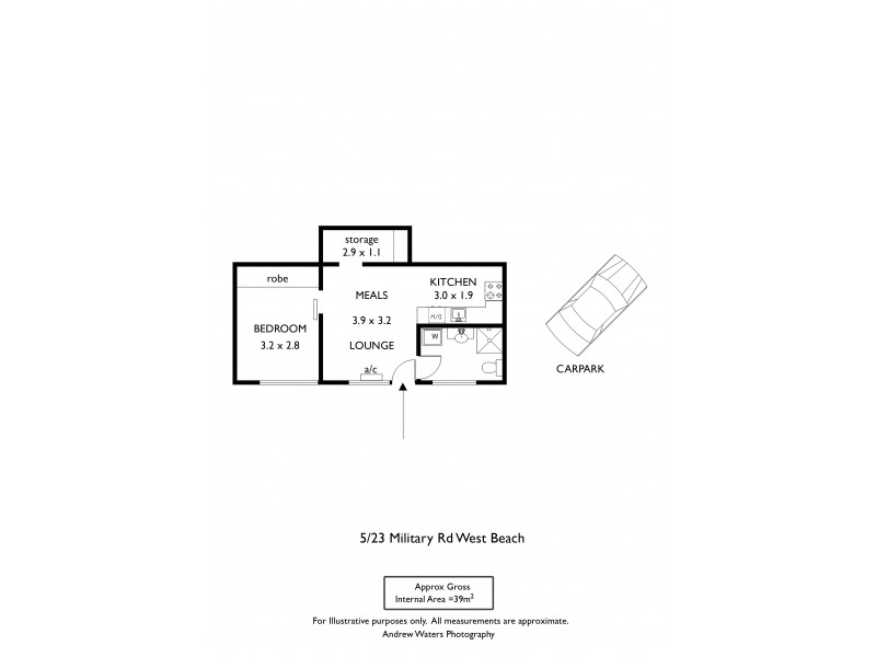 5/23 Military Road, West Beach SA 5024 Floorplan