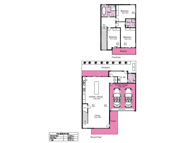 2B First Avenue, Glenelg East SA 5045 Floorplan