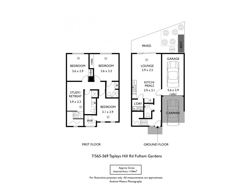 7/565-569 Tapleys Hill Road, Fulham Gardens SA 5024 Floorplan