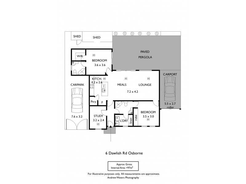 6 Dawlish Road, Osborne SA 5017 Floorplan