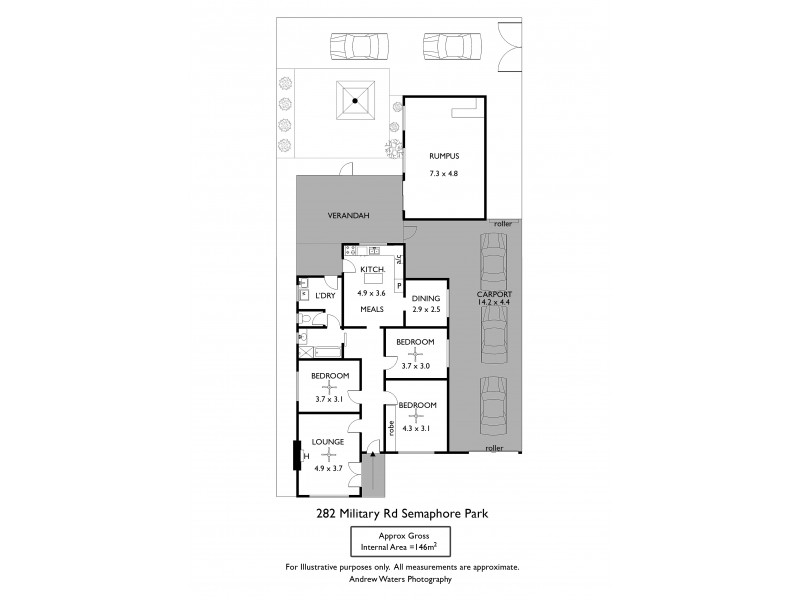 282 Military Road, Semaphore Park SA 5019 Floorplan