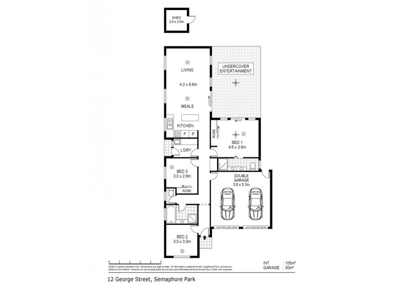 12 George Street, Semaphore Park SA 5019 Floorplan