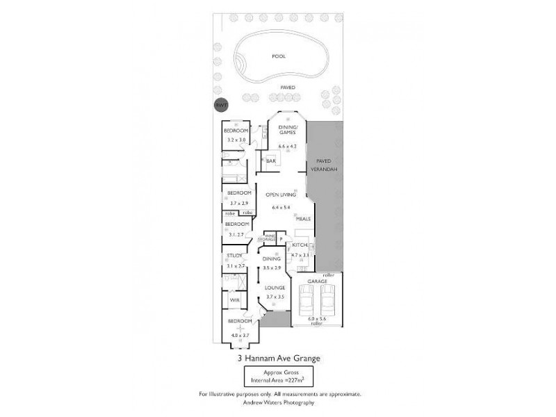 3 Hannam Avenue, Grange SA 5022 Floorplan