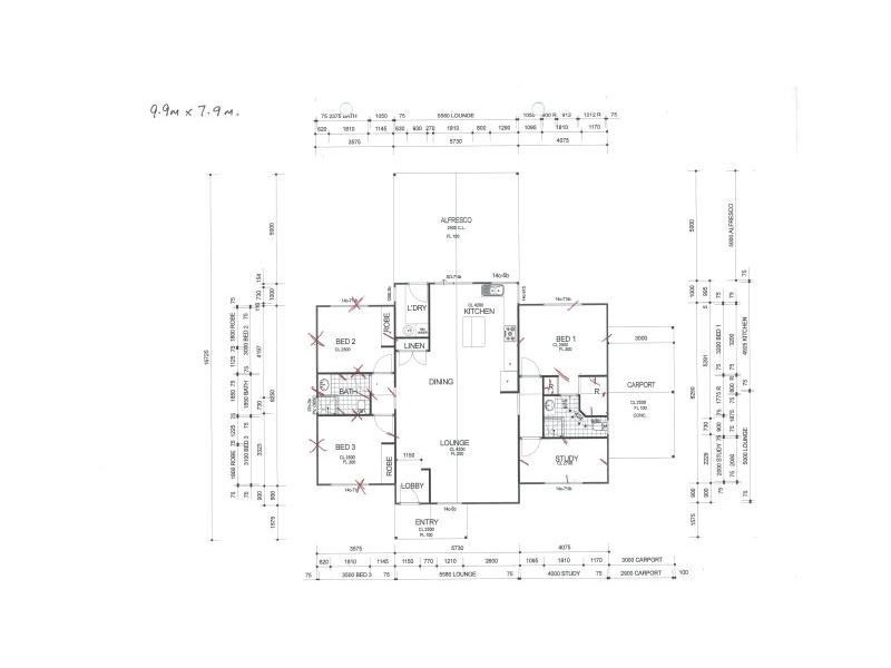 1 Cuff Way, Port Denison WA 6525 Floorplan