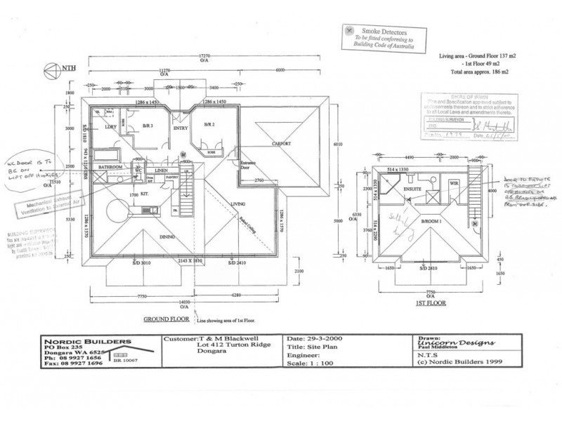22 Turton Heights, Dongara WA 6525 Floorplan